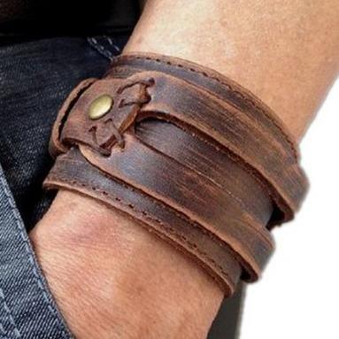 Men's Fashion Leather Bracelet