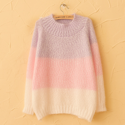 Harajuku Hippocampal Spell Color Knit Sweater