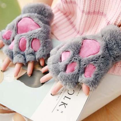 Cute Little Cat Claw Gloves