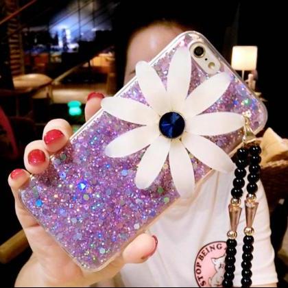 Fashion Luxury Glitter Sunflower Case Cover For..