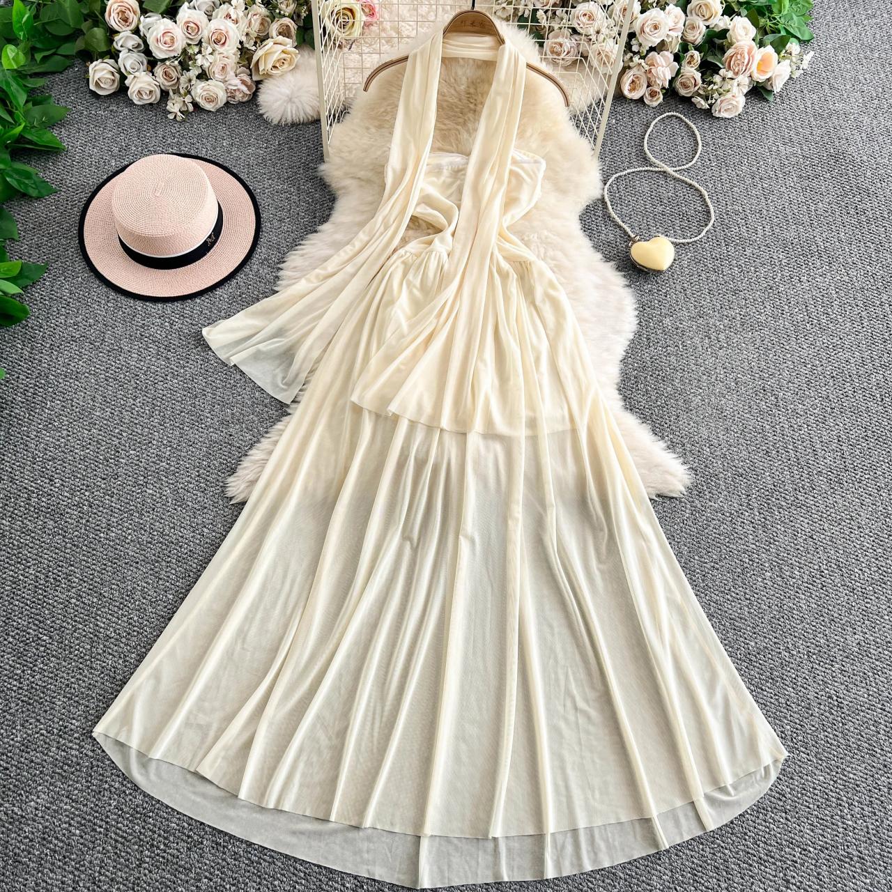 backless chiffon maxi dress ARRANGE - Chiffon Draped Maxi Dress - Women - Polyester - 12 US