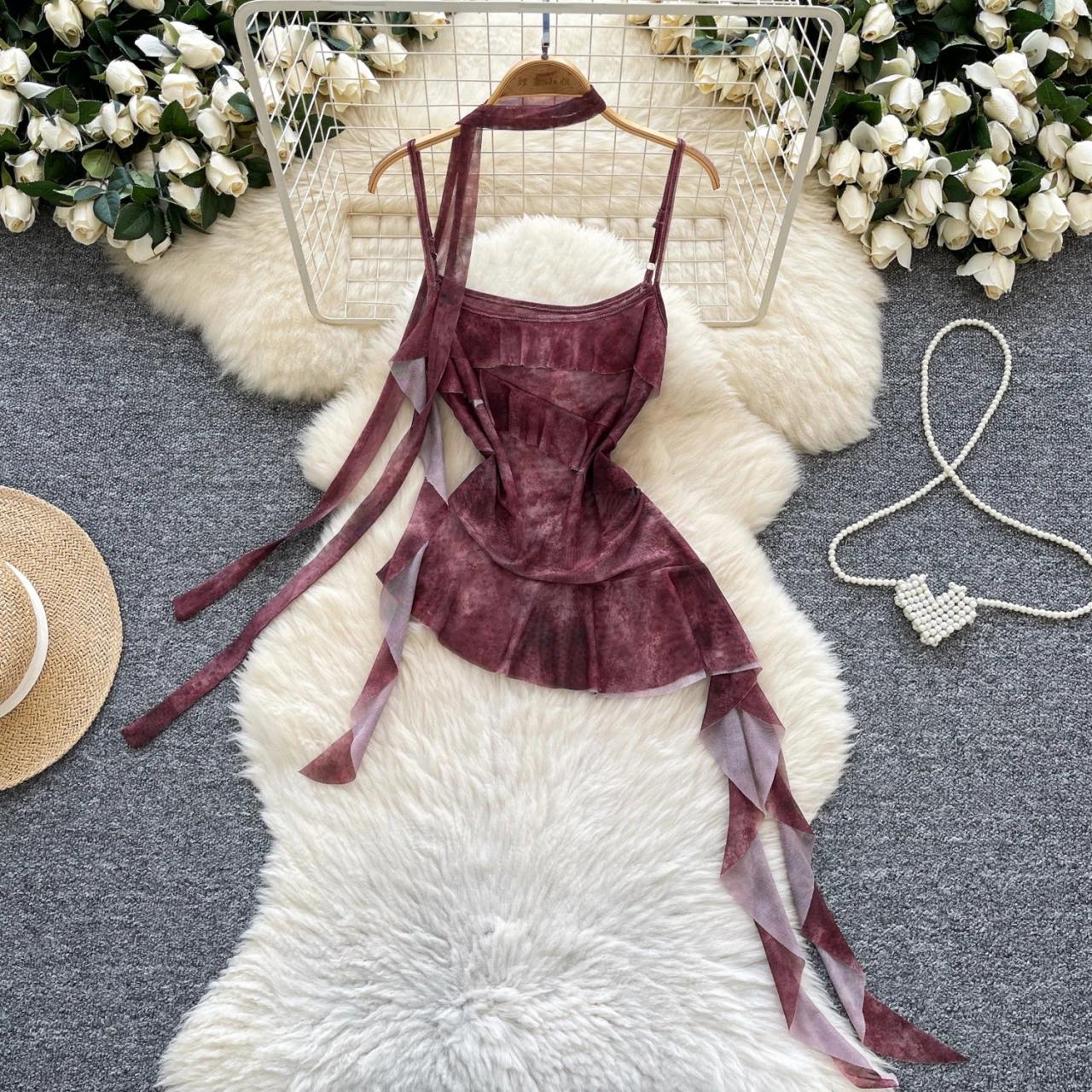 elegant burgundy dress Elegant Burgundy V-neck Off-shoulder Side-slit Detachable Mermaid Long –  SposaBridal