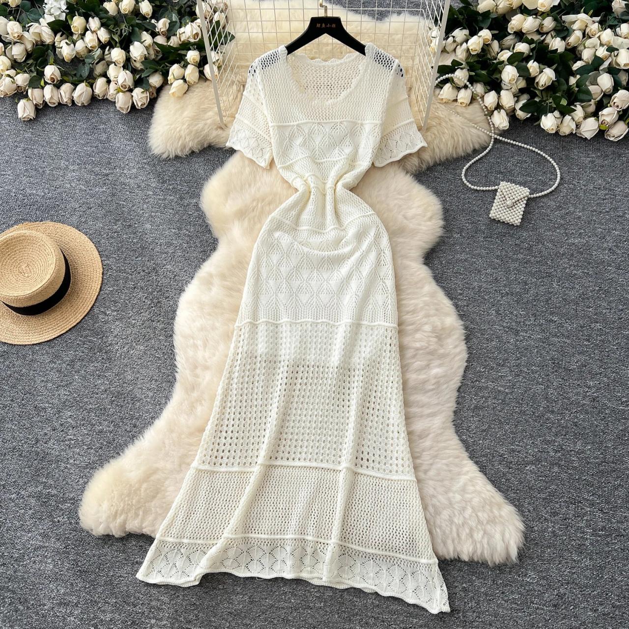 vintage crochet maxi dress Vintage CROCHET Dress Pattern - Maxi Dress - Chevron Pattern PDF Wedding  Evening Retro 1070s ENG Only